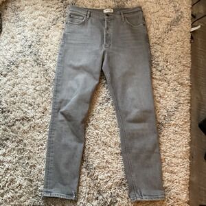 Agolde Nico Slim Fit Grey Jeans Organic Cotton Ecovero A093-1356 Mens 29